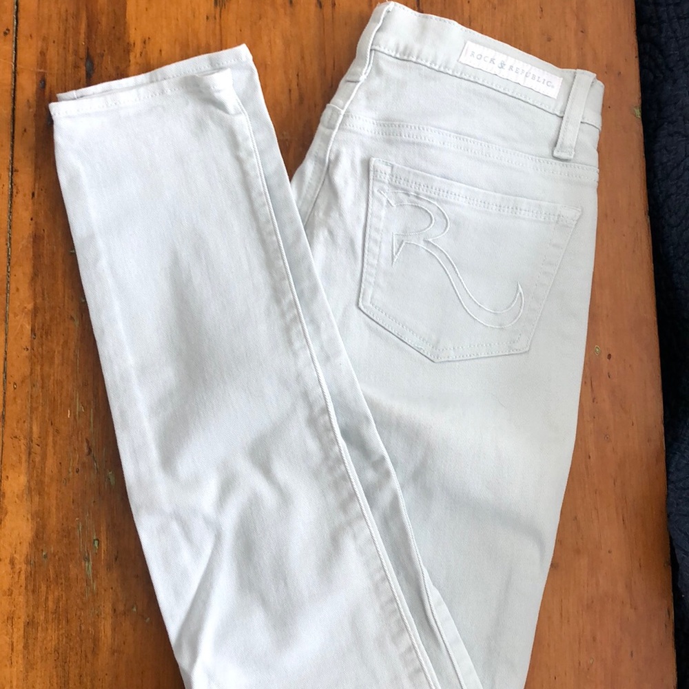 Rock & Republic Light Teal Jeans